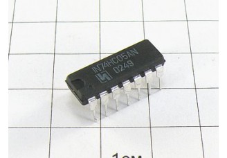 Микросхема IN74HC05AN