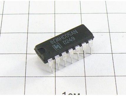 Микросхема IN74HC05AN
