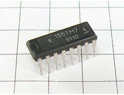 Микросхема К155ТМ7