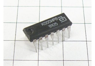 Микросхема К555ИР8
