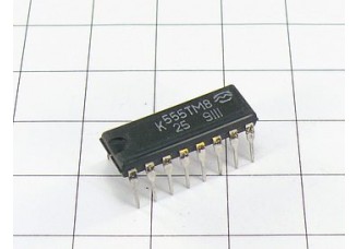 Микросхема К555ТМ8