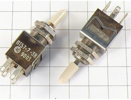 Тумблер ПТ57-7-3В7.850.055-01 "7"