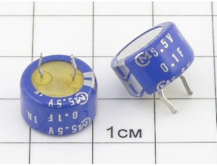 0.1Ф 5.5В (13.5х7.5) D F5