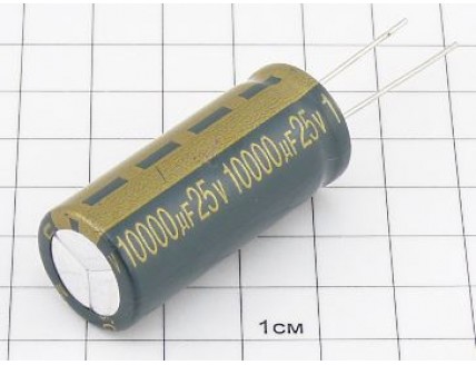 Конденсатор 10000мкФ 25В 18x42 105°C