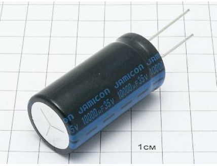 Конденсатор 10000мкФ 35В 22x45 105°C