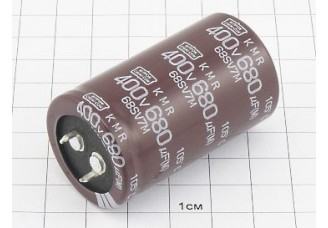 Конденсатор 680мкФ 400В 30x50 105°C