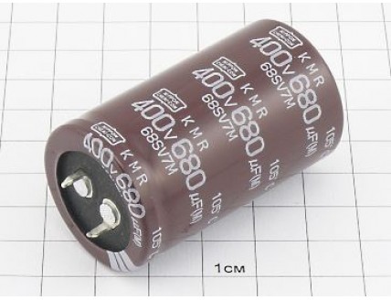 Конденсатор 680мкФ 400В 30x50 105°C