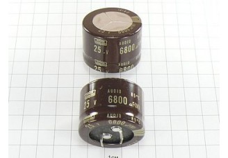6800мкФ 25В (35x25) AUDIO