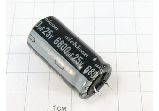 Конденсатор 6800мкФ 25В 18x35