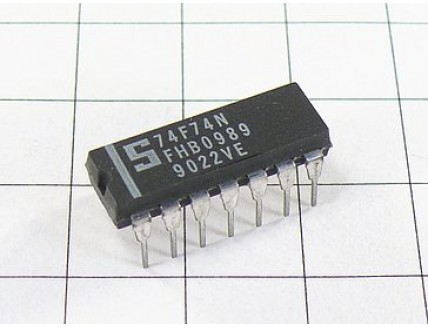 Микросхема 74F74N