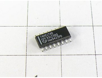 Микросхема 74HC174D