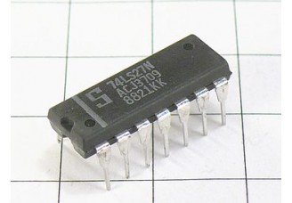 Микросхема 74LS27N
