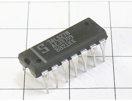 Микросхема 74LS27N