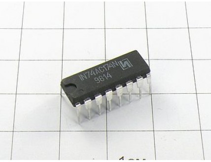 Микросхема IN74AC174N