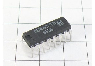 Микросхема IN74AC175N