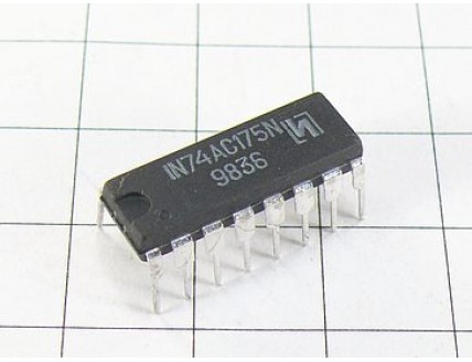 Микросхема IN74AC175N