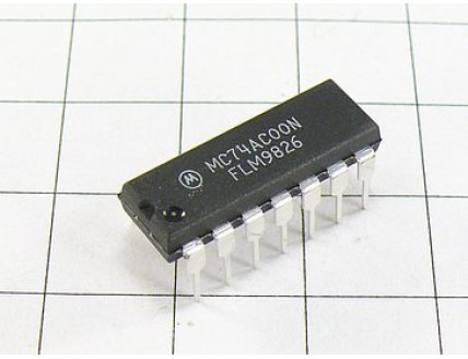 Микросхема MC74AC00N