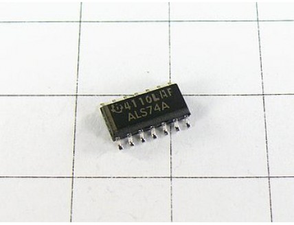 Микросхема SN74ALS74AD