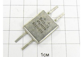 Конденсатор К53-28 47мкФ 25В 20% "5"