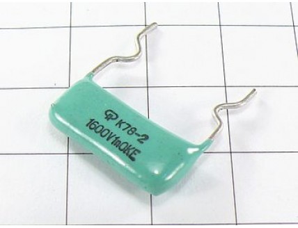 Конденсатор К78-2 1000пФ 1600В 10%