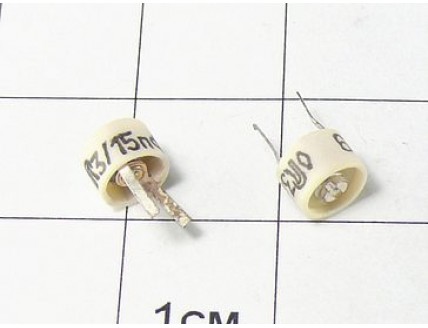 КТ4-25Б М750 3/15пФ 100В 10% "5"