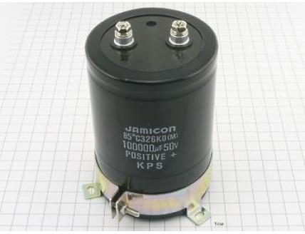 Конденсатор 100000мкФ 50В 77x115