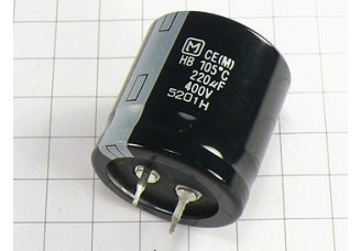 Конденсатор 220мкФ 400В 30x30 105°C