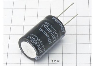 Конденсатор 300мкФ 330В 20x30,PHOTO