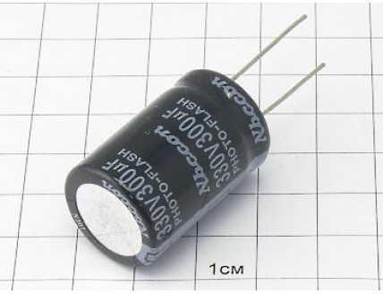 Конденсатор 300мкФ 330В 20x30,PHOTO