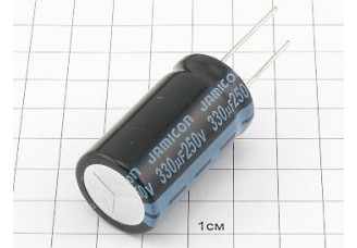 Конденсатор 330мкФ 250В 22x40 105°C