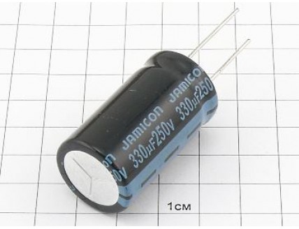 Конденсатор 330мкФ 250В 22x40 105°C