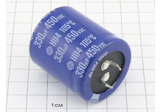 Конденсатор 330мкФ 450В 35x40 105°C