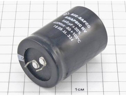Конденсатор 560мкФ 400В 35x50 105°C