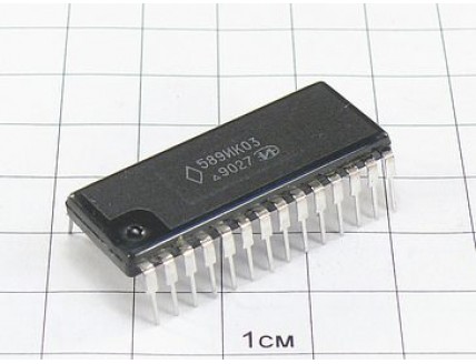 Микросхема 589ИК03