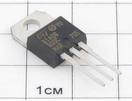 Тиристор BTA08-600C