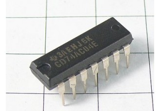 Микросхема CD74AC04E