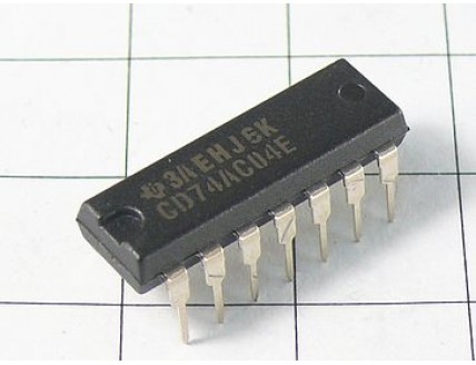 Микросхема CD74AC04E