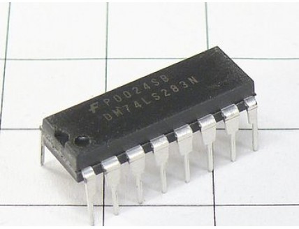 Микросхема DM74LS283N