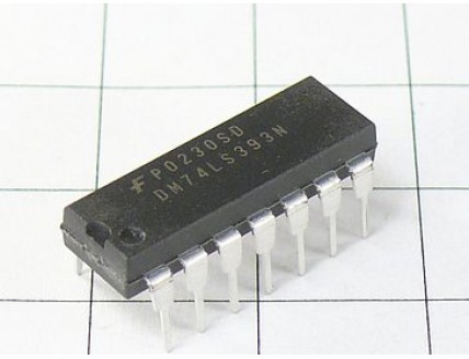 Микросхема DM74LS393N