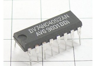 Микросхема IN74HC4052AN