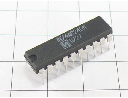 Микросхема IN74AC240N