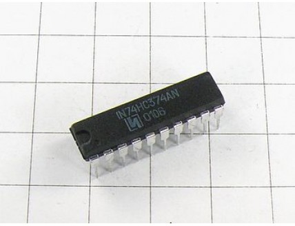 Микросхема IN74HC374AN