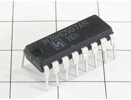 Микросхема IN74HC597AN