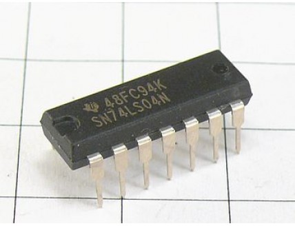 Микросхема SN74LS04N
