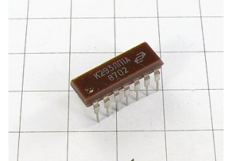 Микросхема К293ЛП1А (DIP-14)