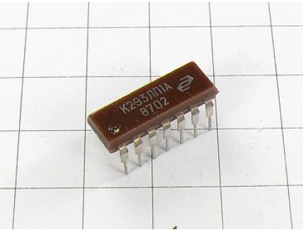 Микросхема К293ЛП1А (DIP-14)