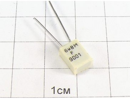 Конденсатор К53-21 6.8мкФ 20В 20%