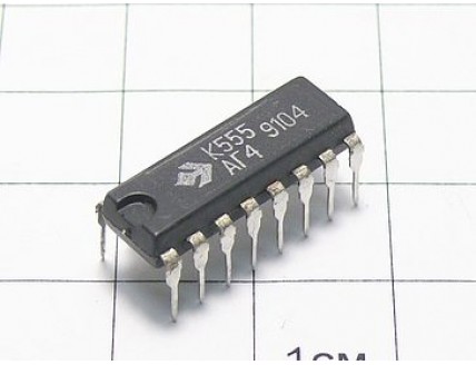 Микросхема К555АГ4