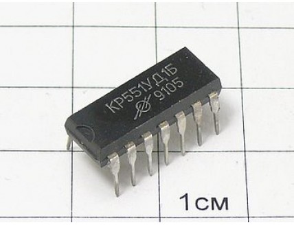 Микросхема КР551УД1Б