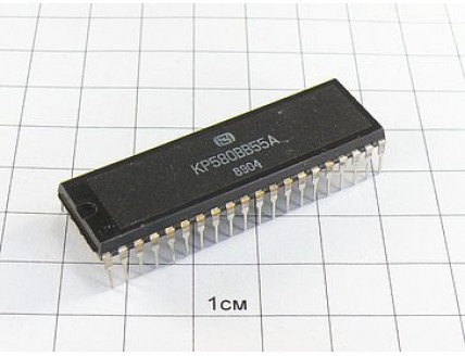 Микросхема КР580ВВ55А